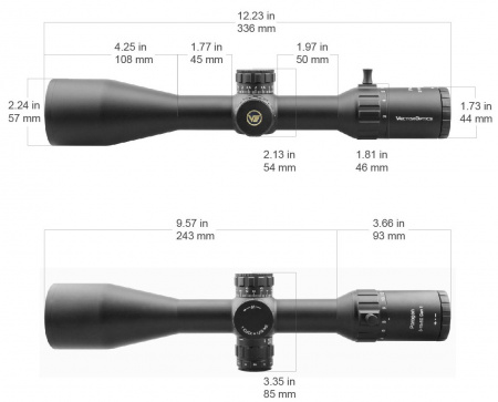 ������ Vector Optics Paragon 3-15x50 SFP GenII (����� VPA-2) � ����������