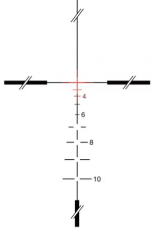 �������������� ������ Trijicon ACOG 3.5x35 .223 Red Crosshair Reticle (TA11J)