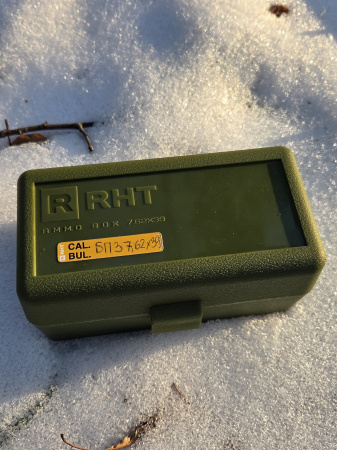 ������� �� 50 �������� 7.62x39 RHT Ammo Box (�������)