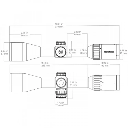 ������ Vector Optics Continental X6 3-18x50 SFP Fiber (����� G4A) � ����������