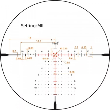 ������ Vector Optics Continental x6 2-12x44 FFP (����� VET-CTR 2) � ����������