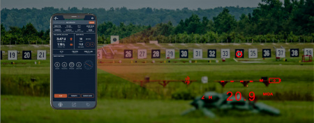   Vector Optics Paragon GenIII 2400 Digital Ballistic, 7x25