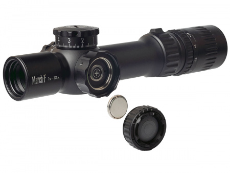 ������ March-F 1-10x24 Shorty FFP, 0.1MIL (����� DR-1) � ����������