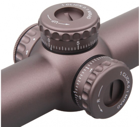  Vector Optics Continental Tactical 1-6x24 FDE SFP ( VEC-T6M)  