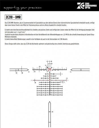 ������ ZCO ZC210 2-10x30 FFP CCW 0.1MIL (����� DMR) � ����������