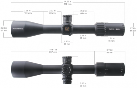 ������ Vector Optics Taurus 6-24x50 HD SFP (����� MPX1) � ����������
