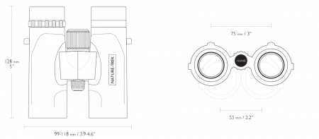  Hawke Nature-Trek 8x32 green