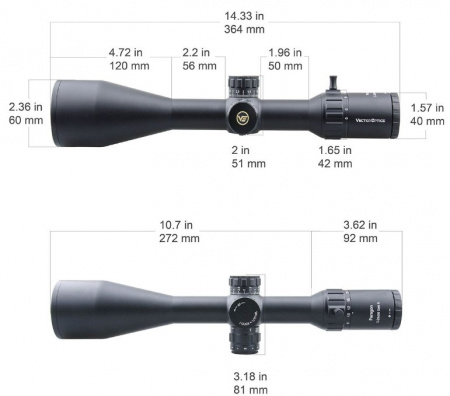 ������ Vector Optics Paragon 5-25x56 SFP GenII (����� VPA-2) � ����������