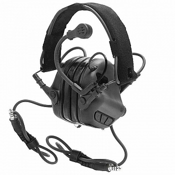 Наушники активные Earmor M32 MARK3 Dual Com (черные) Наушники активные Earmor M32 MARK3 Dual Com (черные)