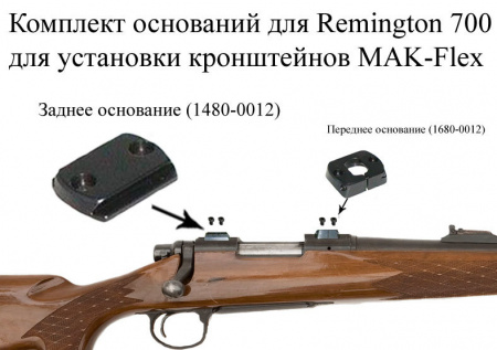 ������ ��������� MAK �� Remington 700 1480-0012