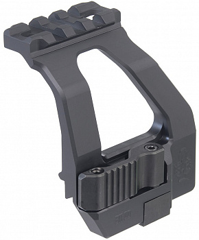 Кронштейн SAG BIT боковой быстросъёмный Picatinny/ACOG для АК/Сайга, стальная защелка и зуб Кронштейн SAG BIT боковой быстросъёмный Picatinny/ACOG для АК/Сайга, стальная защелка и зуб