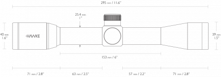 ������ Hawke Vantage 4x32 (����� Mil Dot)