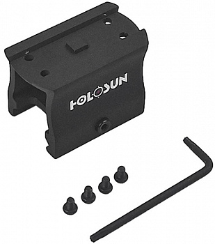 Кронштейн Holosun на Weaver/Picatinny для Holosun/Aimpoint Micro, высокий Кронштейн Holosun на Weaver/Picatinny для Holosun/Aimpoint Micro, высокий